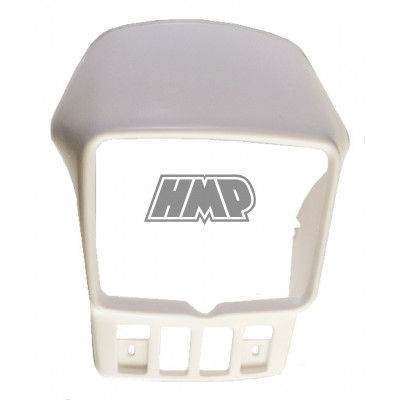 Frontal porta farol / carenagem YAMAHA DT 50 LC / LCD / FUNDADOR CASAL XT K615 / branco - HP